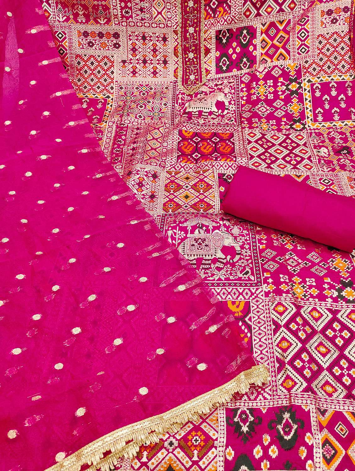 women self design unstitched suit set - 22432028 -  Standard Image - 2