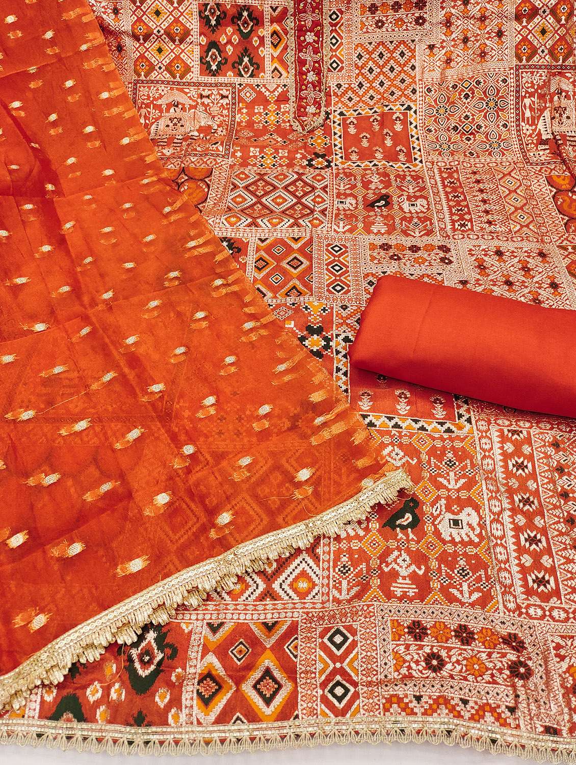 women self design unstitched suit set - 22432029 -  Standard Image - 2