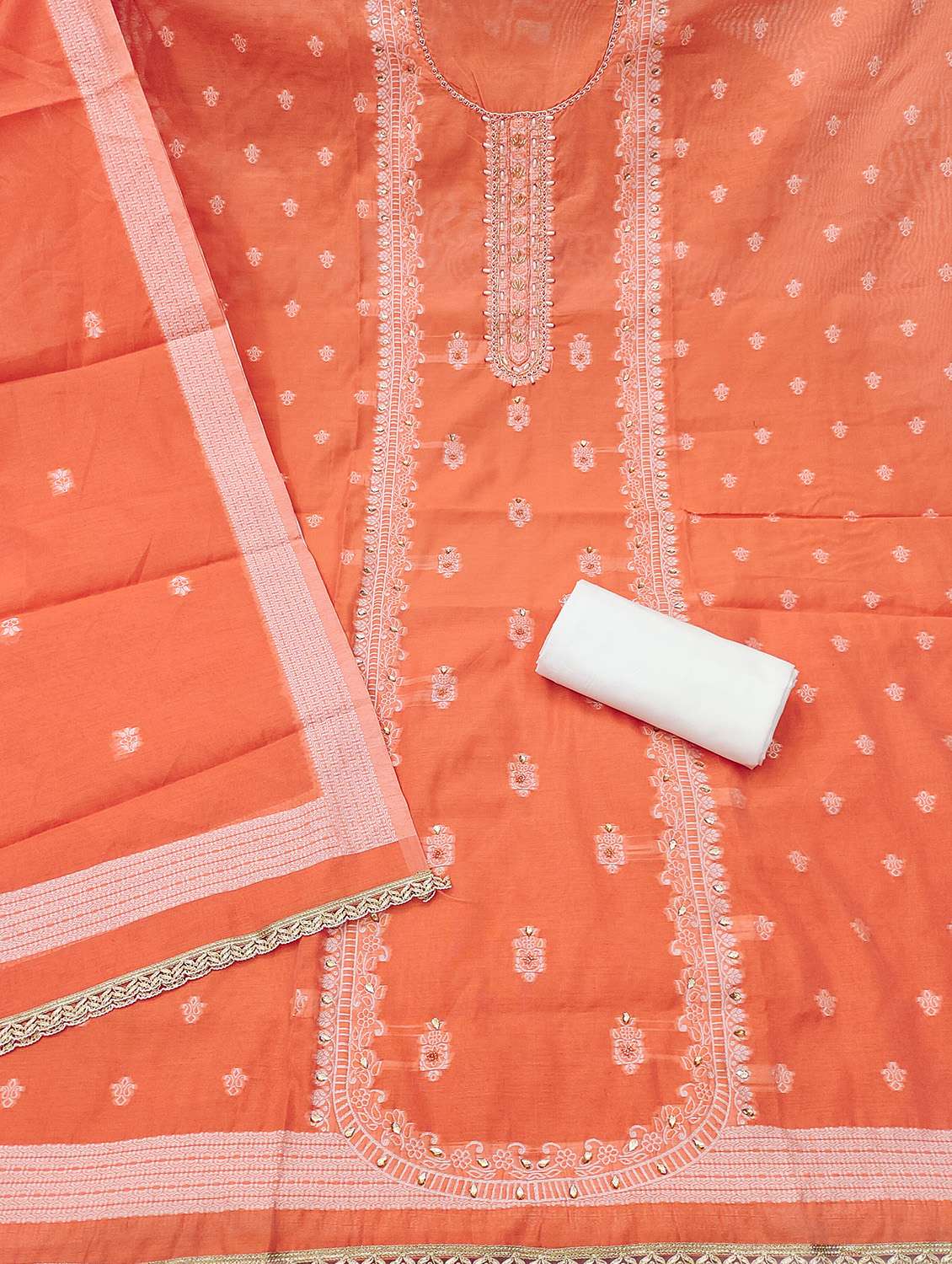 women self design unstitched suit set - 22432063 -  Standard Image - 2