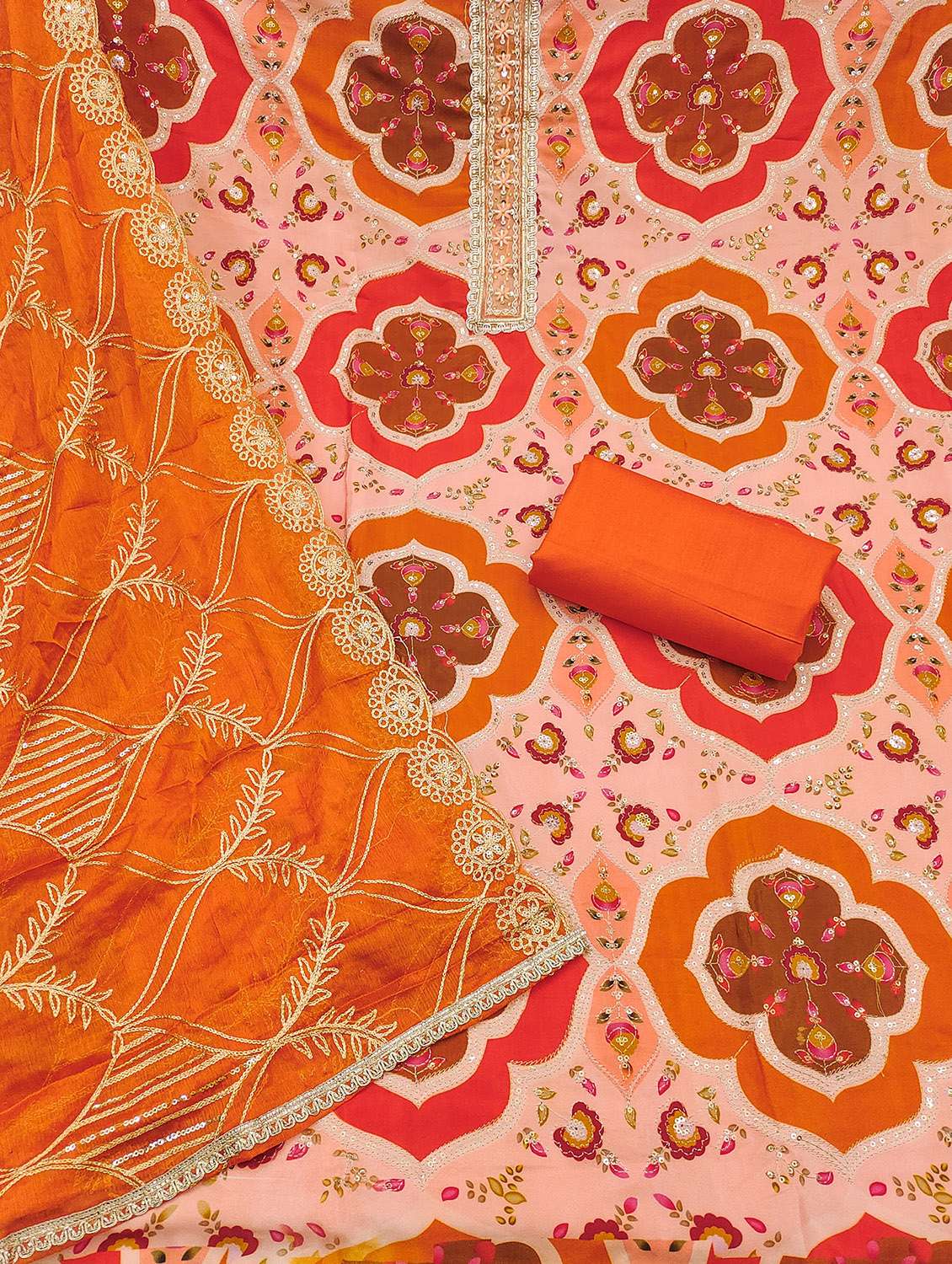 women printed unstitched suit set - 22432073 -  Standard Image - 2