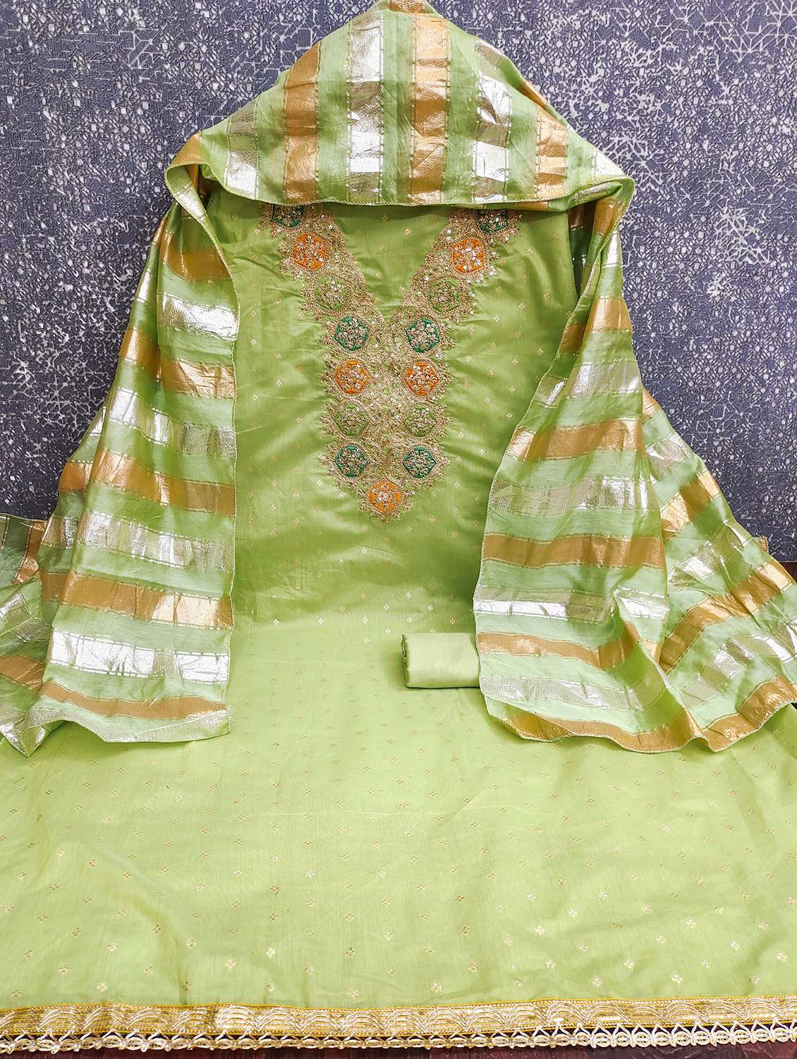 women self design unstitched suit set - 22432109 -  Standard Image - 2