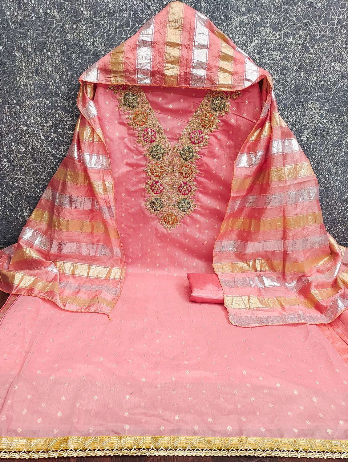 women self design unstitched suit set - 22432110 -  Standard Image - 2