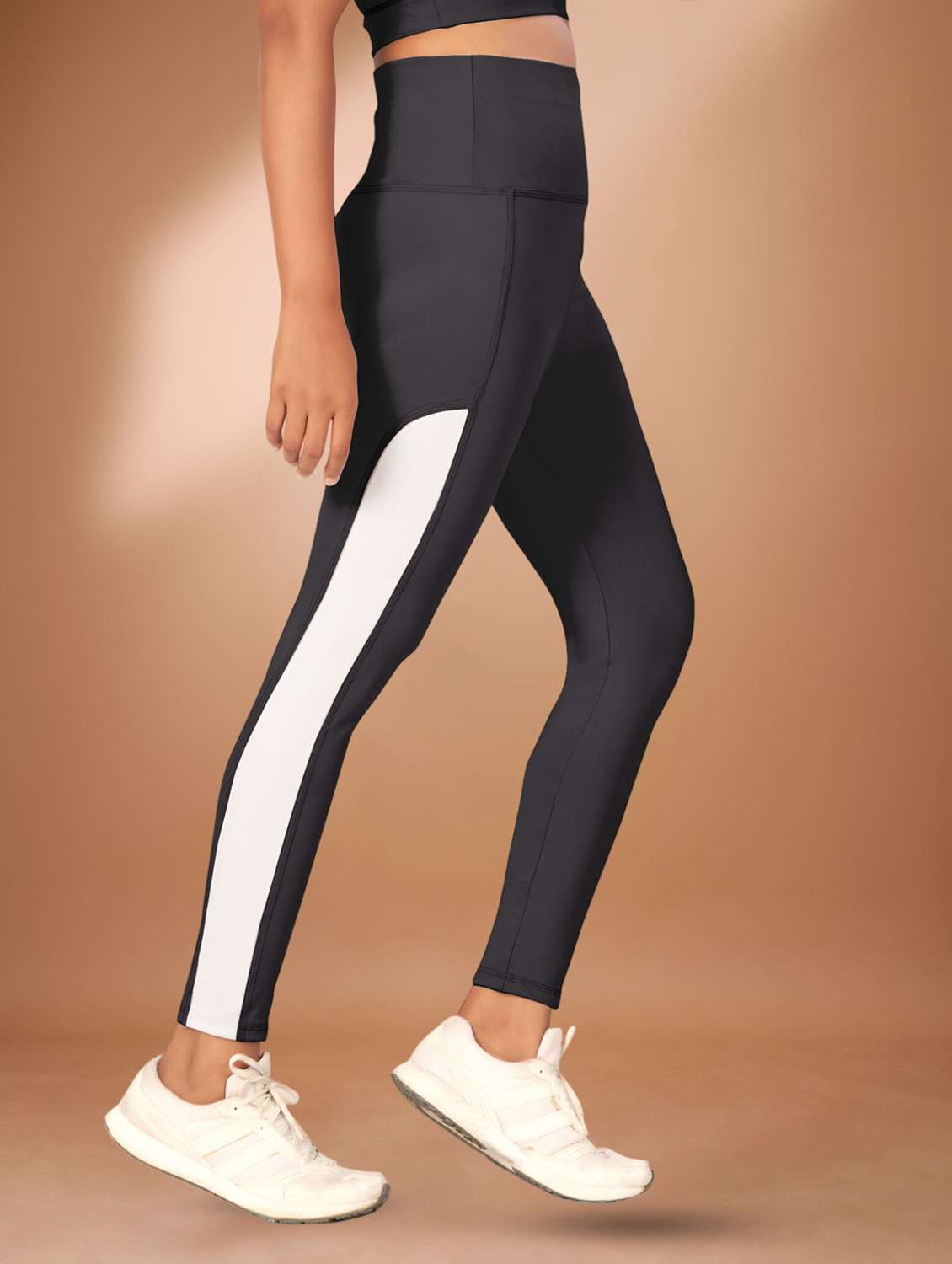 women tapered mid rise yoga pants - 22432134 -  Standard Image - 2