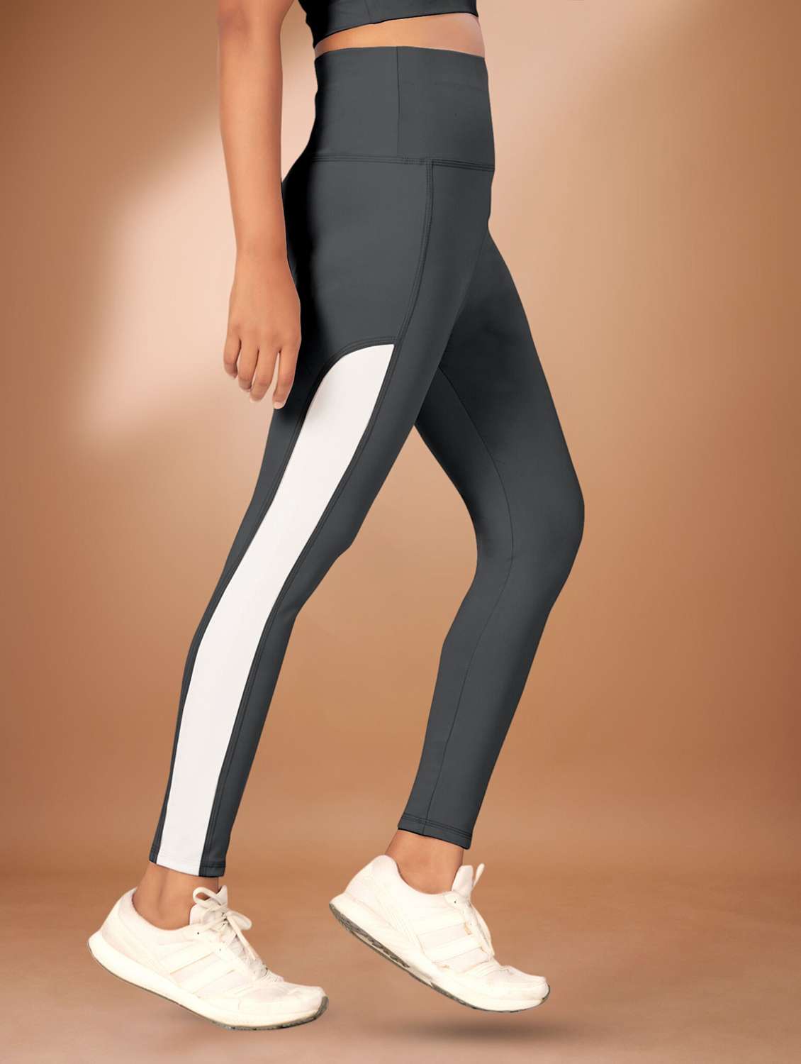 women tapered mid rise yoga pants - 22432135 -  Standard Image - 2