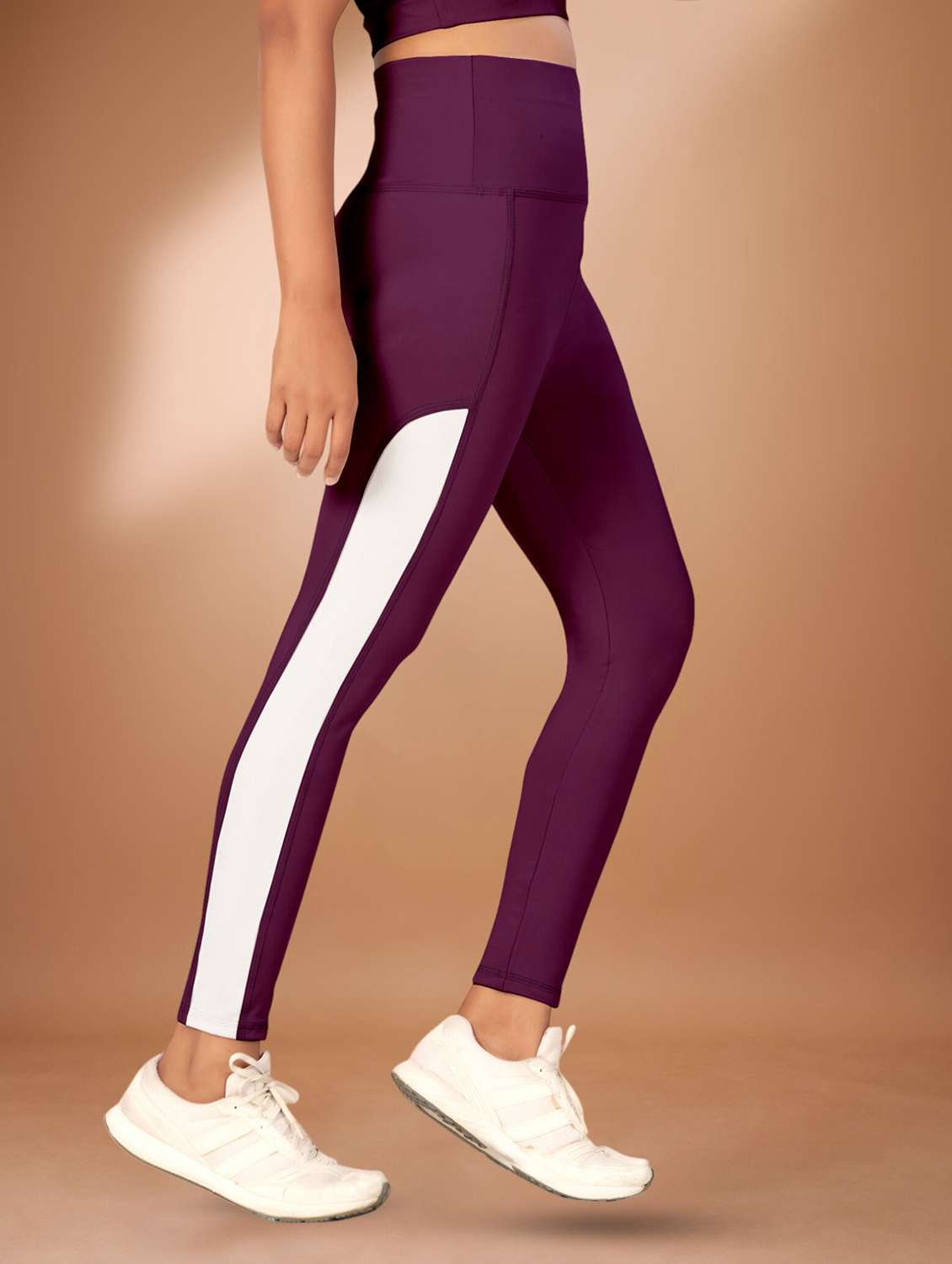 women tapered mid rise yoga pants - 22432136 -  Standard Image - 2