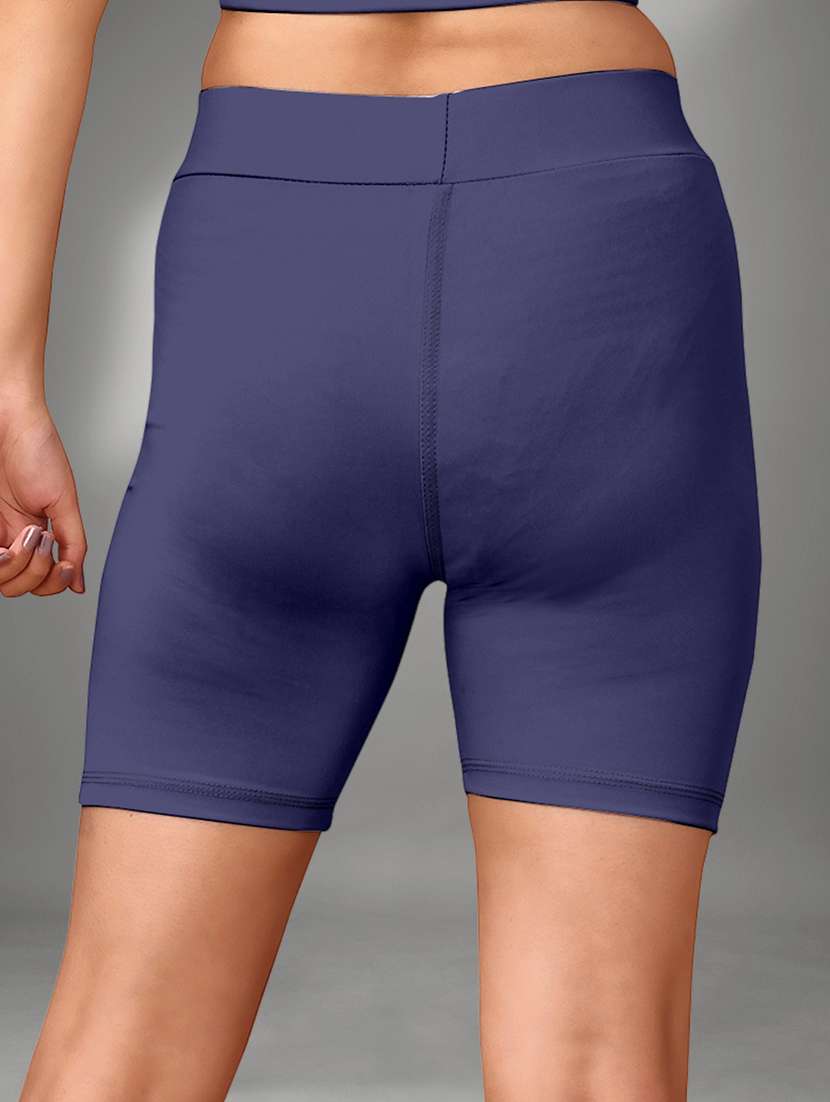 women multi colored polyester sports shorts short - 22432382 -  Standard Image - 2
