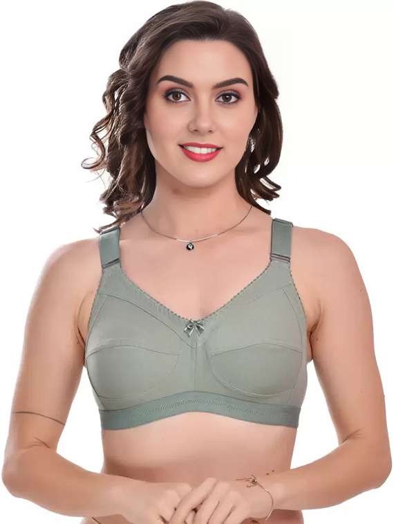 women pack of 3 solid non wired bra - 22433084 -  Standard Image - 2