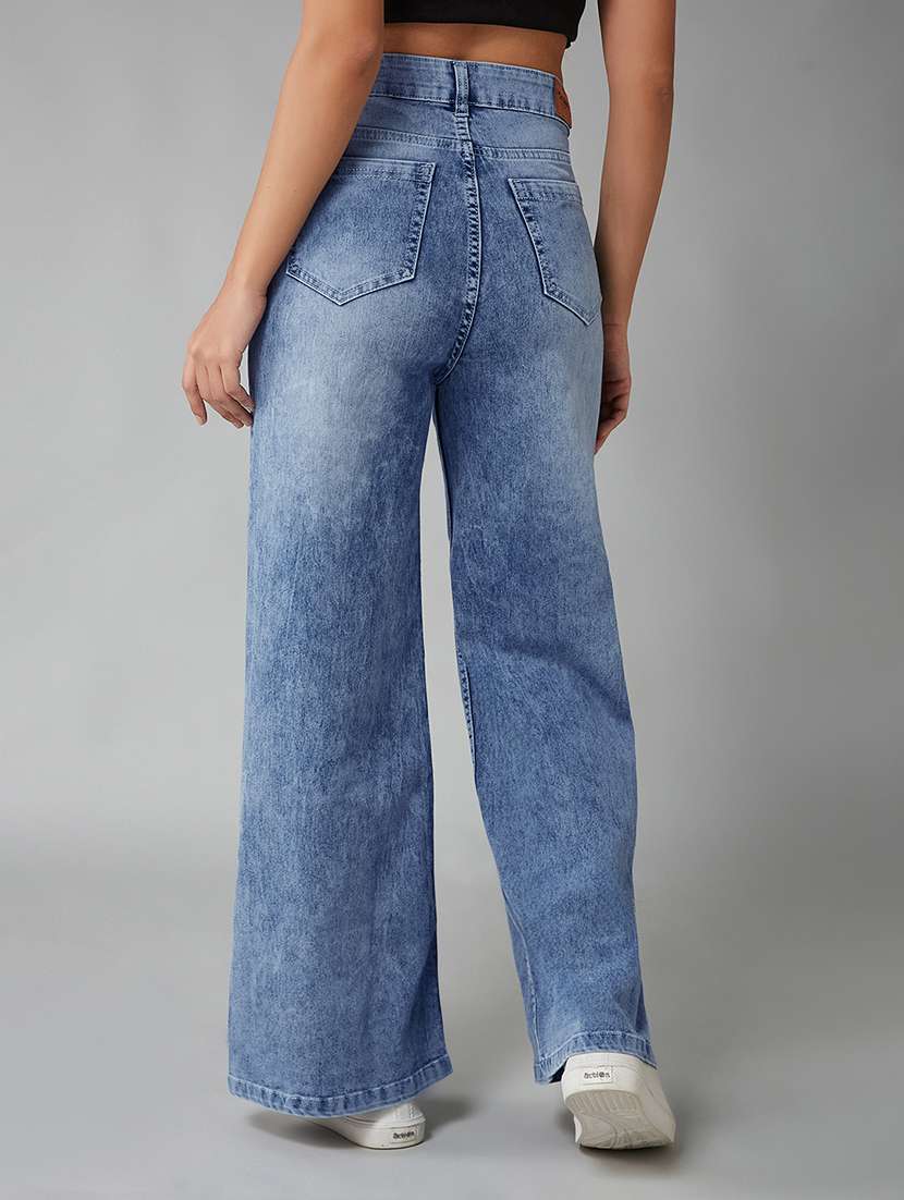 women light blue cotton jean - 22433761 -  Standard Image - 2