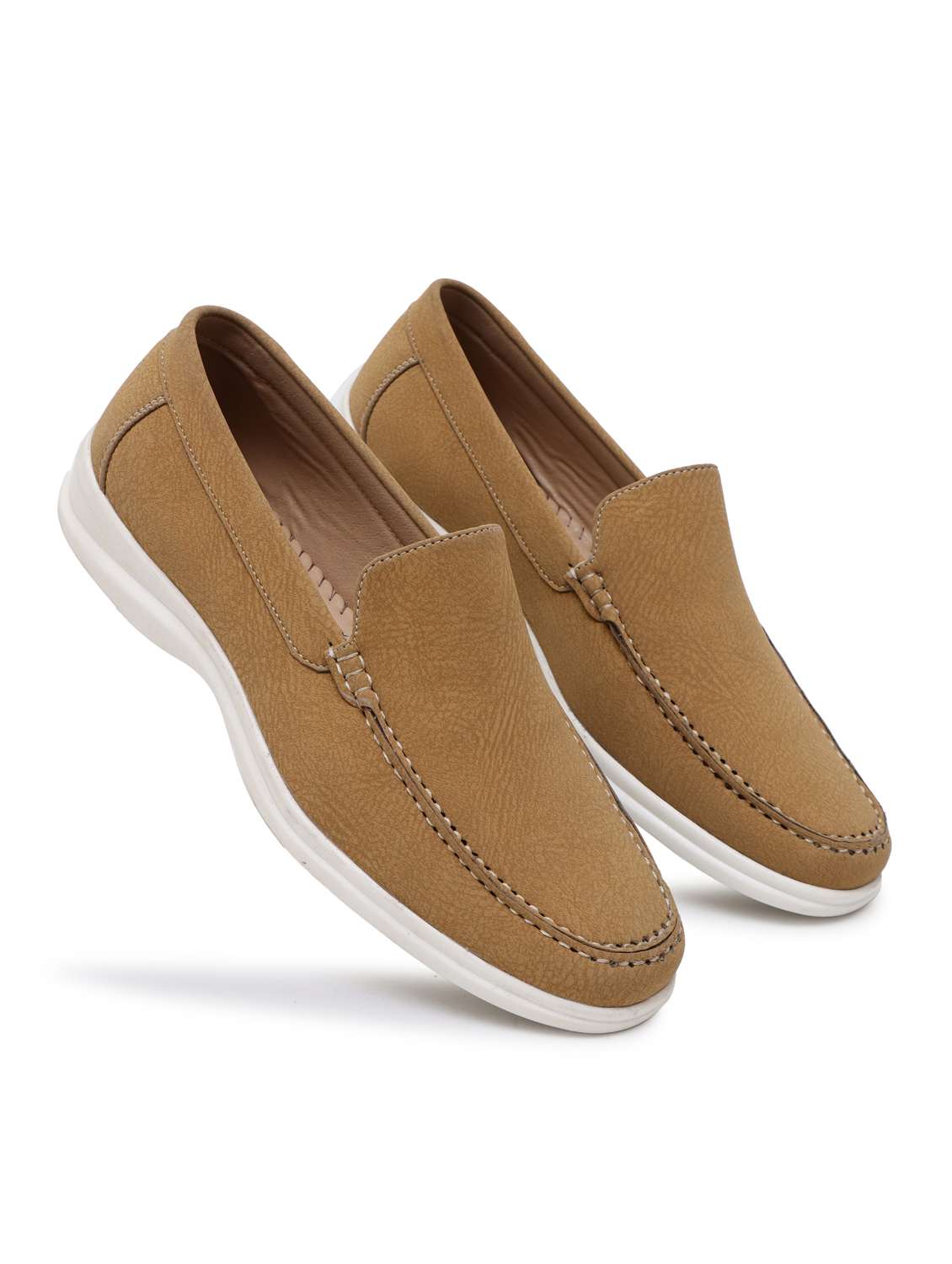 men solid slip on loafer - 22433902 -  Standard Image - 2