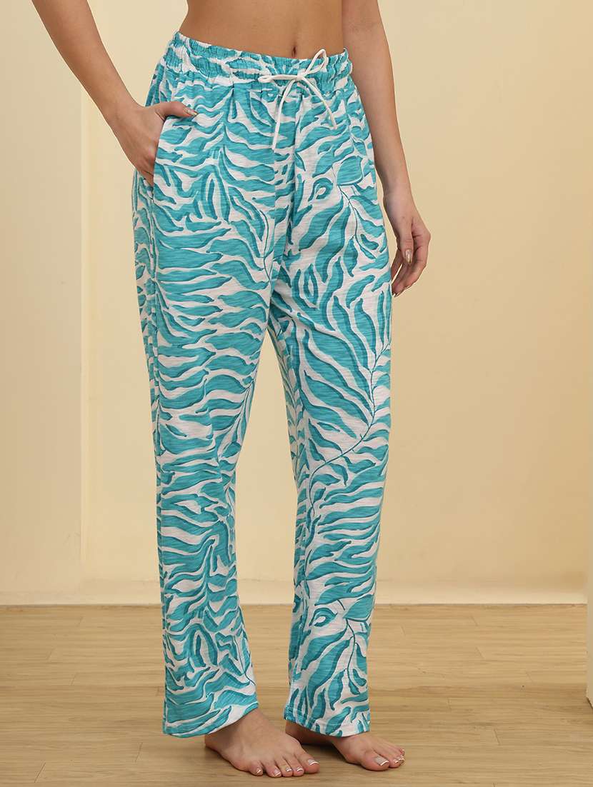 women pack of 2 printed loungewear pajama - 22434182 -  Standard Image - 2