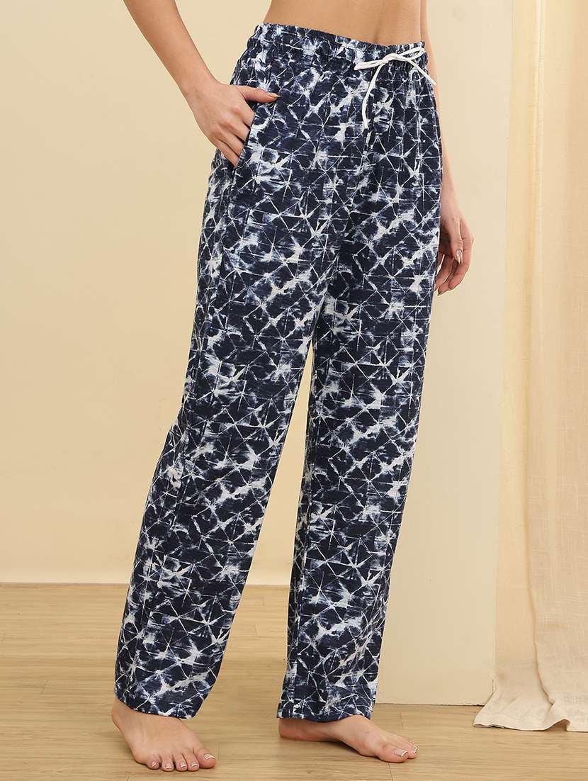 women pack of 2 printed loungewear pajama - 22434201 -  Standard Image - 2