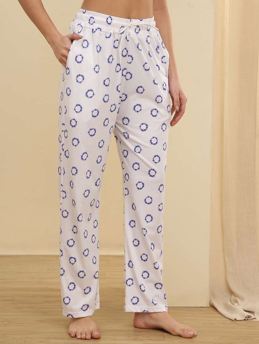 women pack of 2 printed loungewear pajama - 22434206 -  Standard Image - 2