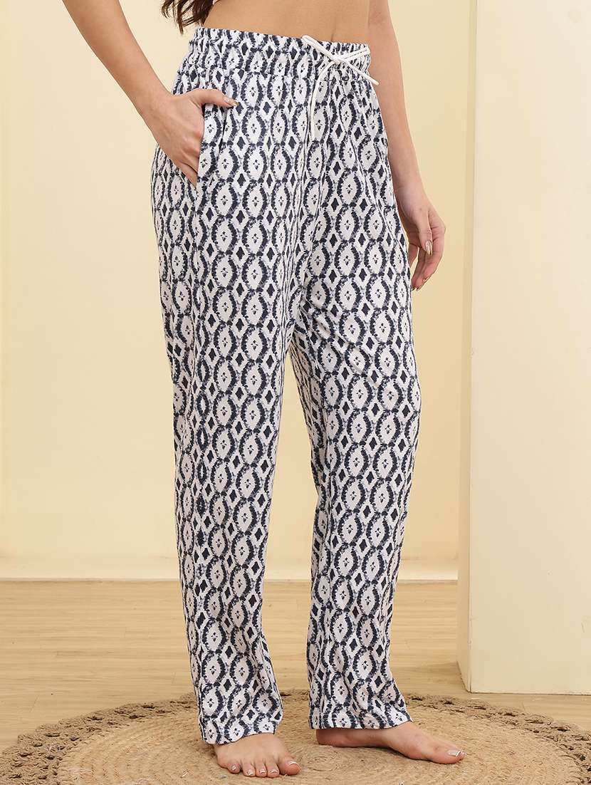 women pack of 2 printed loungewear pajama - 22434210 -  Standard Image - 2