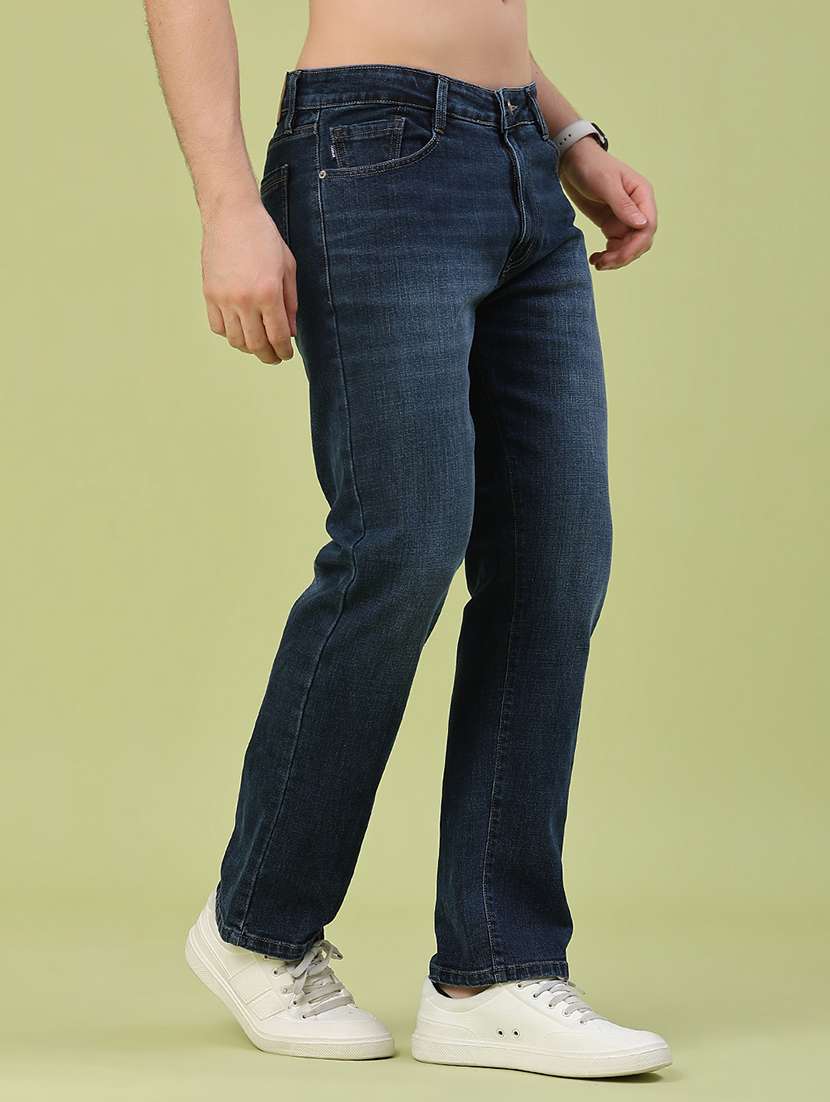 men washed mid rise full length slim fit jeans - 22434706 -  Standard Image - 2