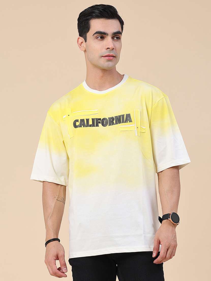 men printed round neck oversized t-shirt - 22434749 -  Standard Image - 2