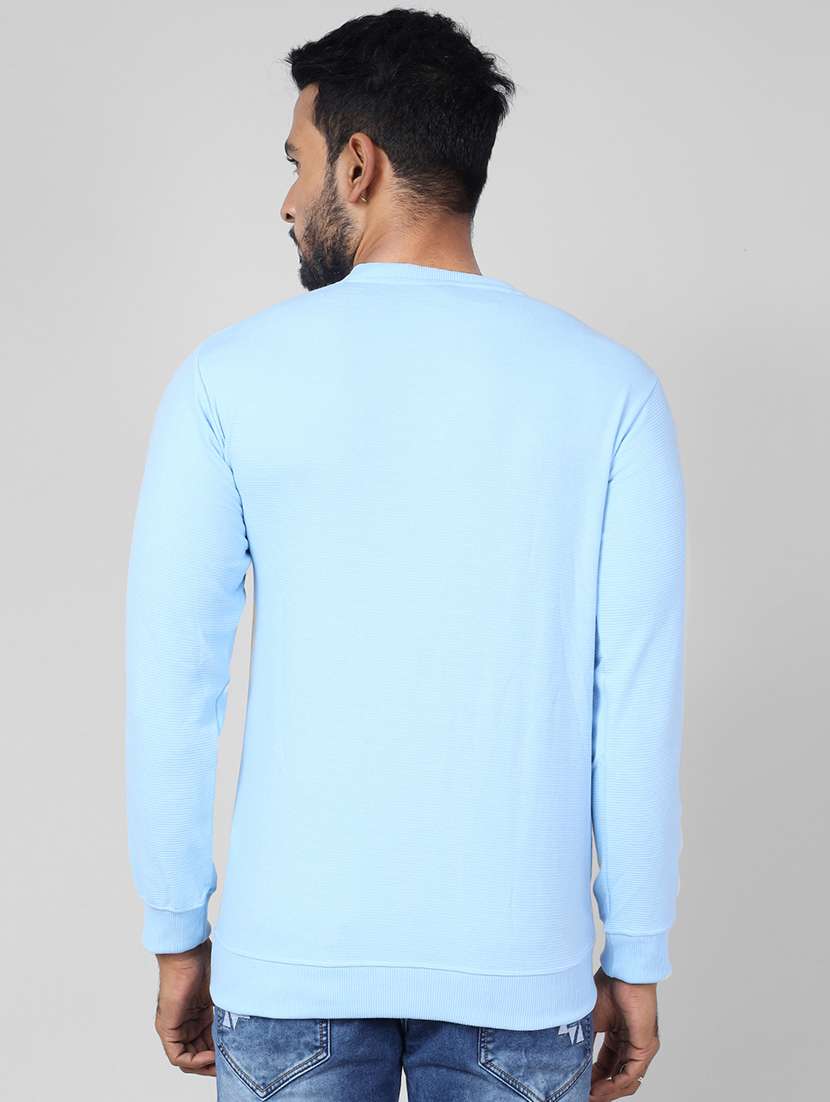 men solid long sleeves logo print t shirt - 22435848 -  Standard Image - 2