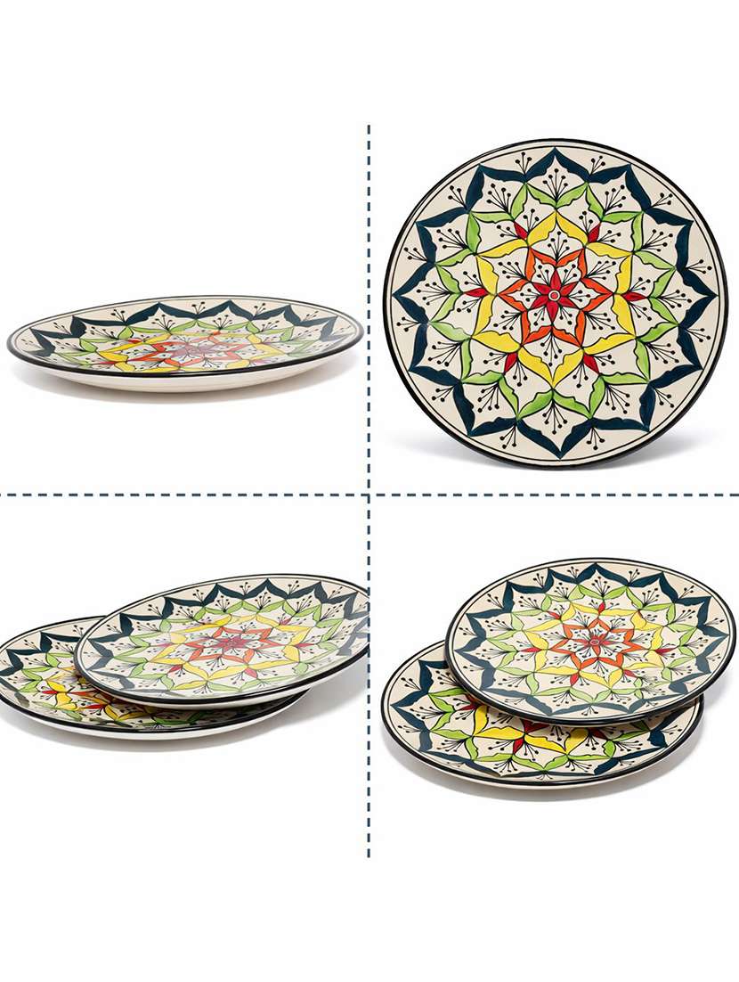 set of 2  ceramic dinner plate - 22435879 -  Standard Image - 2