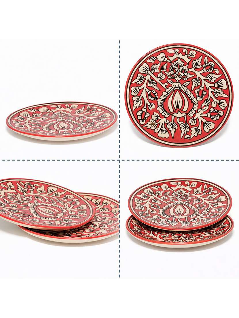 set of 2  ceramic dinner plate - 22435882 -  Standard Image - 2