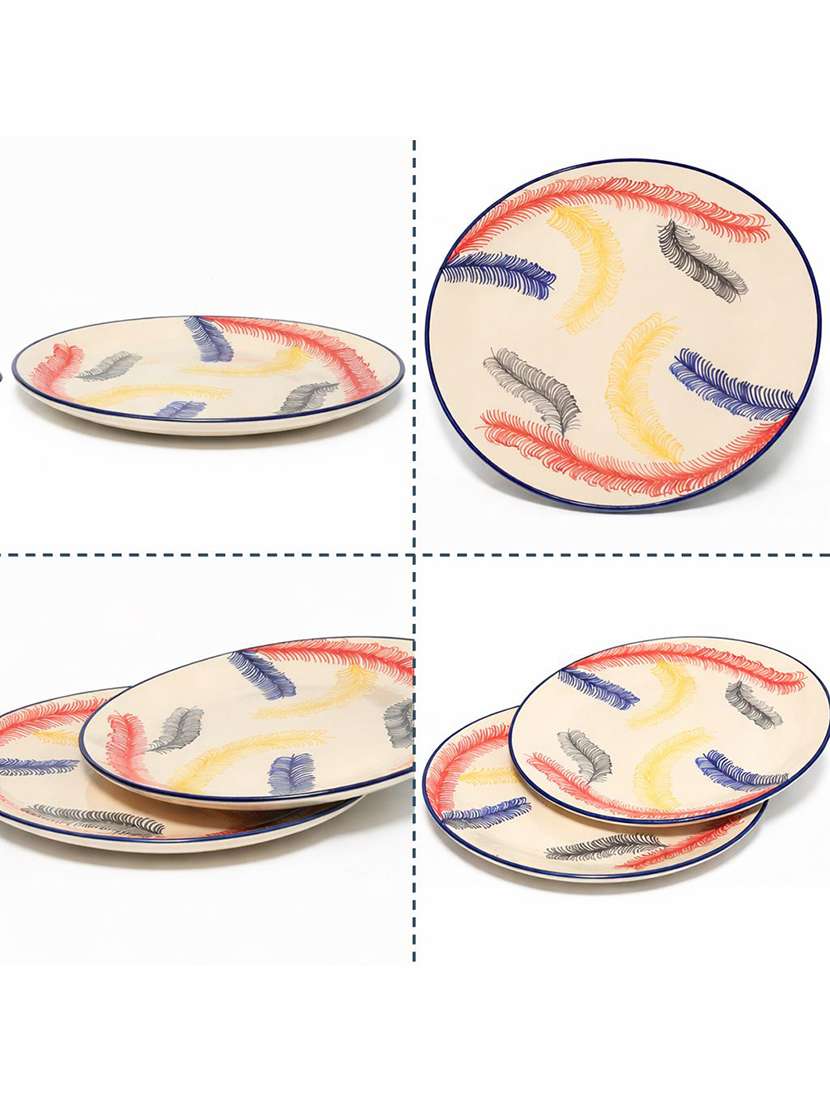 set of 2  ceramic dinner plate - 22435886 -  Standard Image - 2