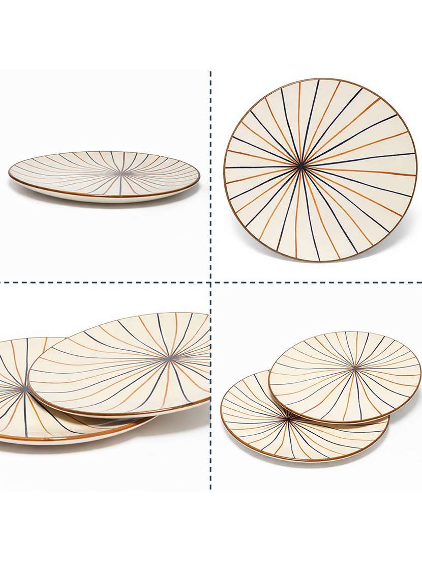 set of 2  ceramic dinner plate - 22435890 -  Standard Image - 2