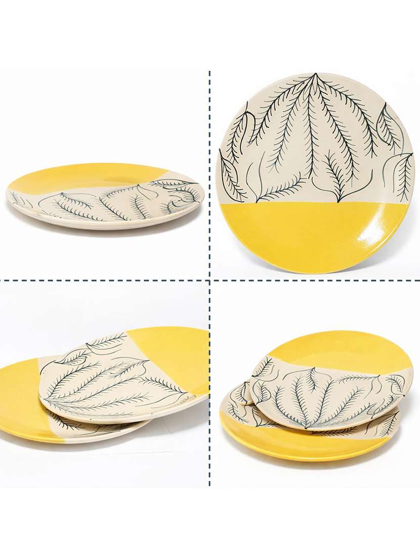 set of 2  ceramic dinner plate - 22435891 -  Standard Image - 2