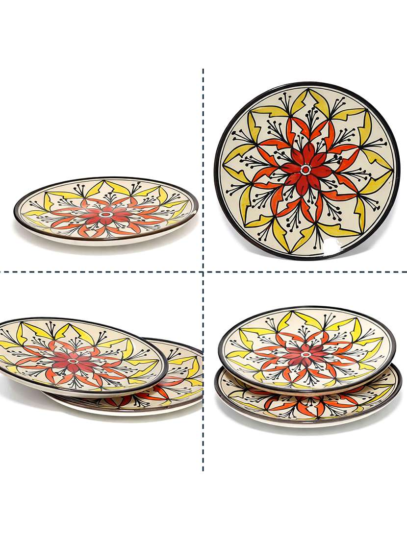 set of 2  ceramic dinner plate - 22435903 -  Standard Image - 2