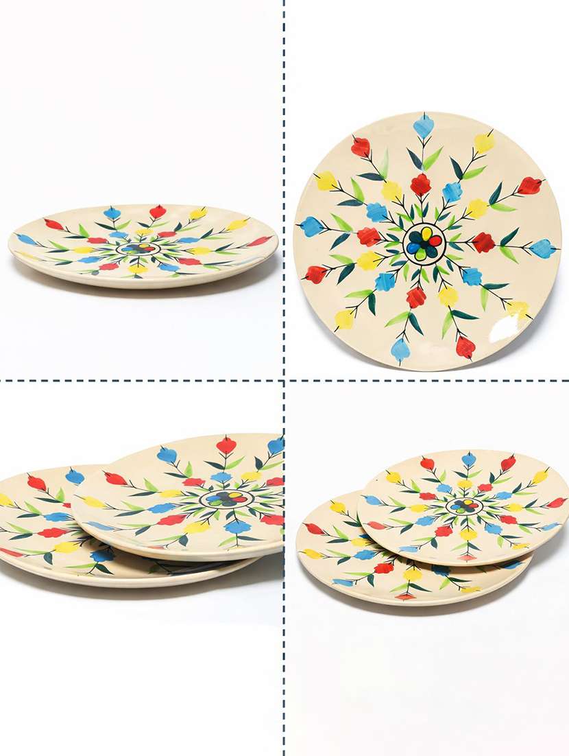 set of 2  ceramic dinner plate - 22435906 -  Standard Image - 2