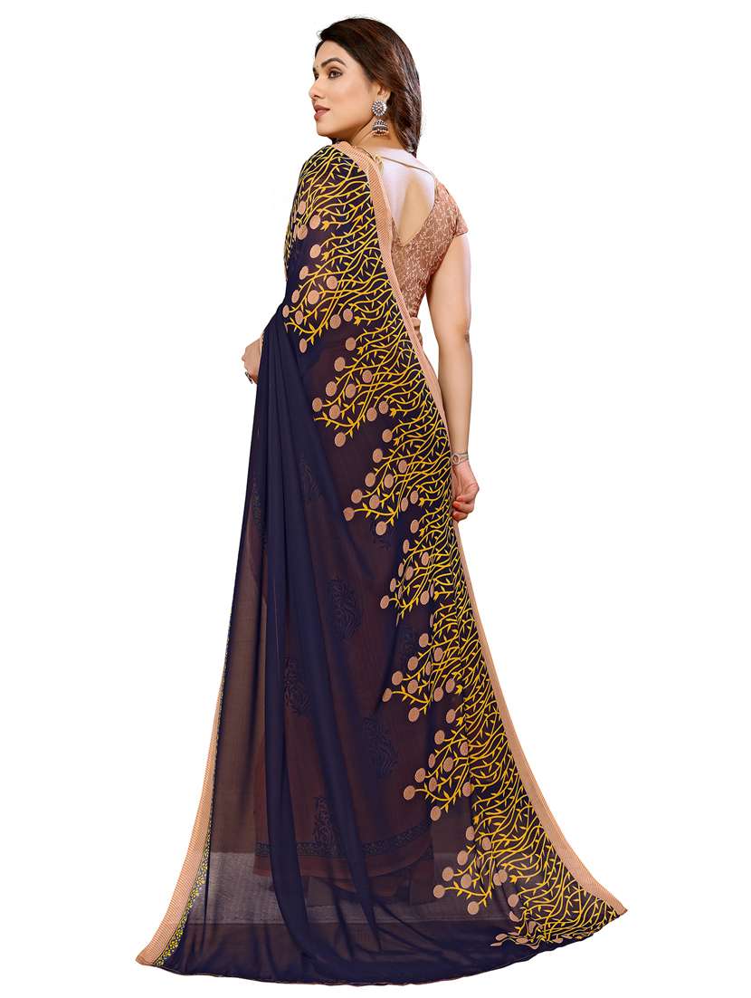 women pack of 2 printed combo saree with blouse - 22436338 -  Standard Image - 2