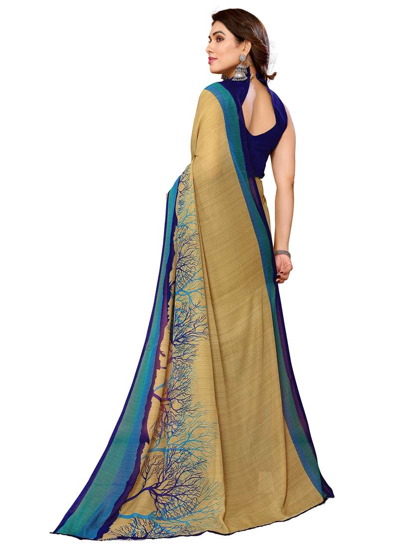 women pack of 2 printed combo saree with blouse - 22436366 -  Standard Image - 2