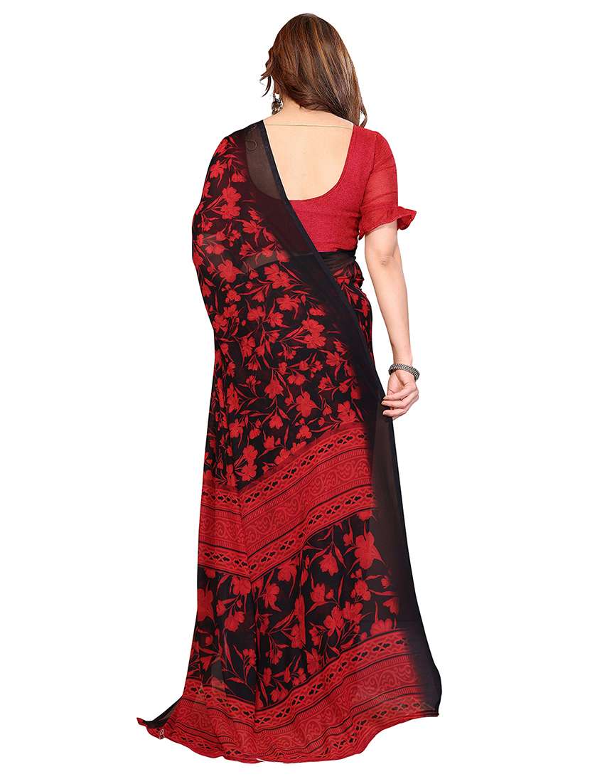 women pack of 2 printed combo saree with blouse - 22436818 -  Standard Image - 2