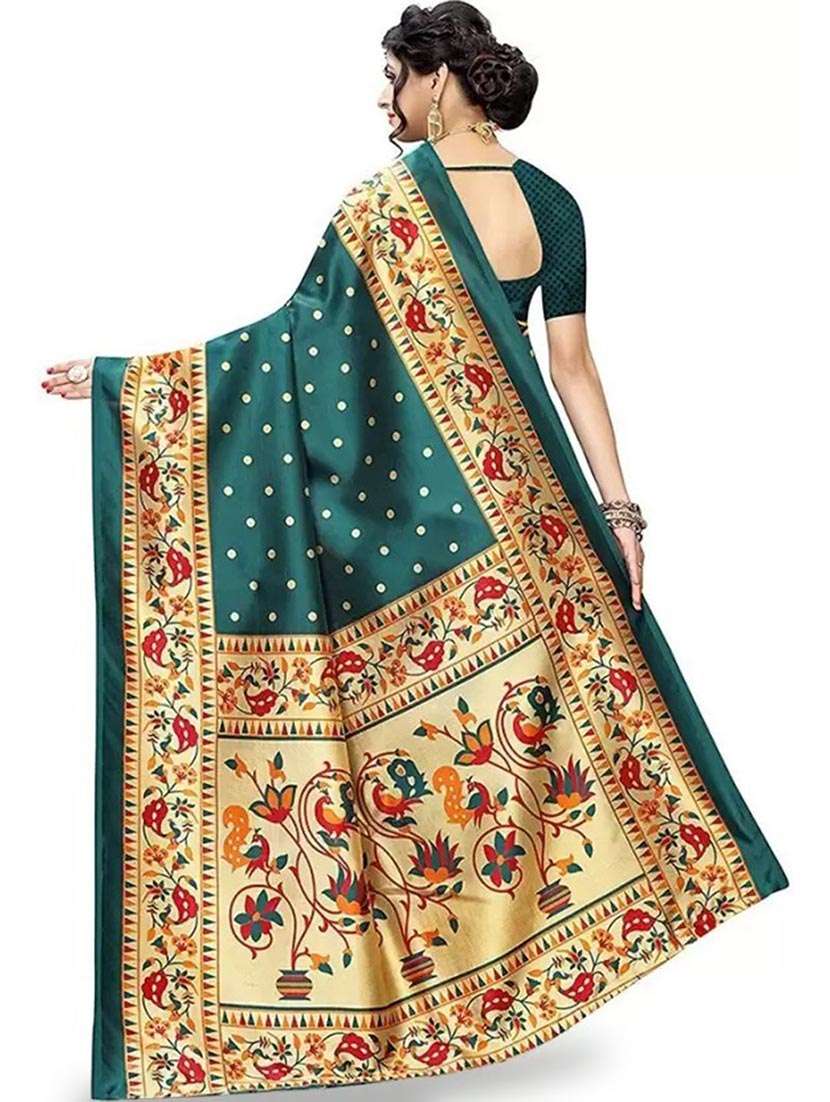 women self design paithani saree with blouse - 22437706 -  Standard Image - 2