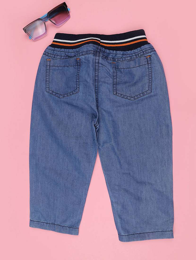 boys washed mid rise straight fit jeans - 22438291 -  Standard Image - 2