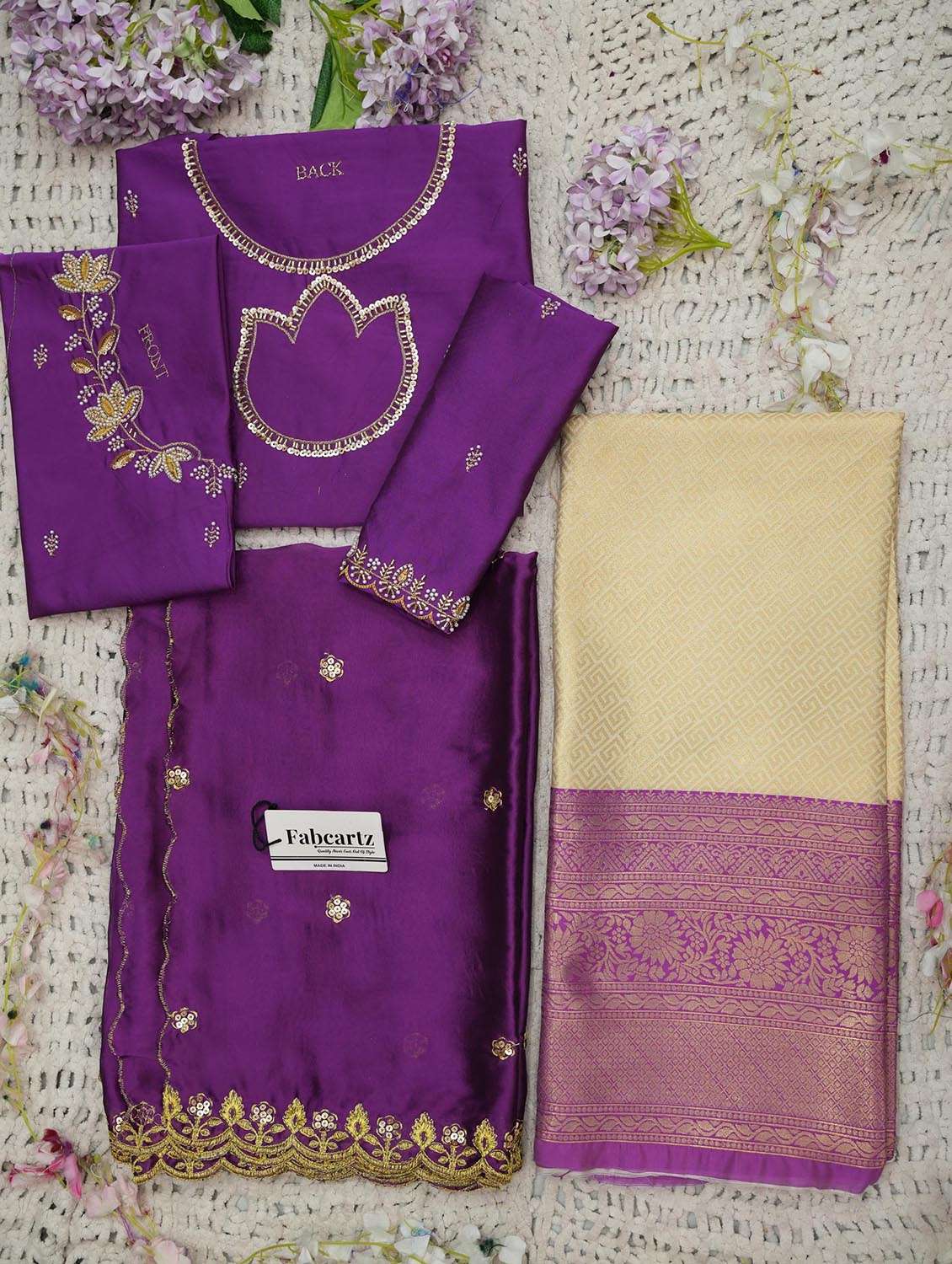 women self design flared unstitched lehenga choli set - 22439095 -  Standard Image - 2