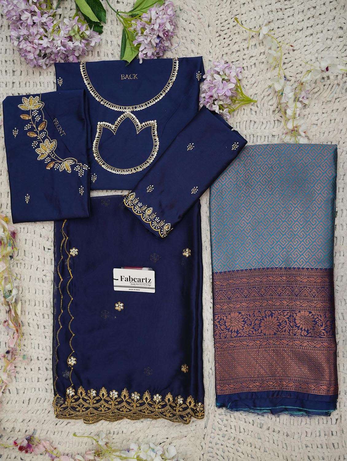women self design flared unstitched lehenga choli set - 22439096 -  Standard Image - 2