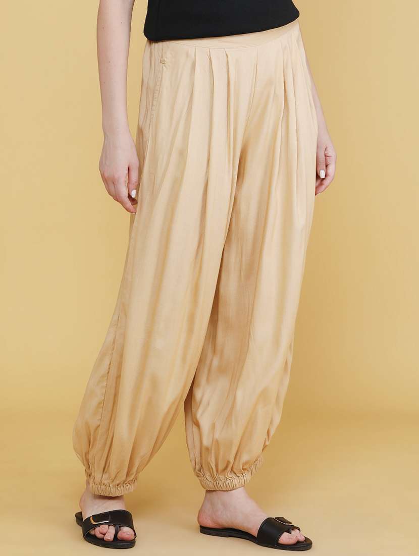 women solid mid rise salwar - 22439292 -  Standard Image - 2