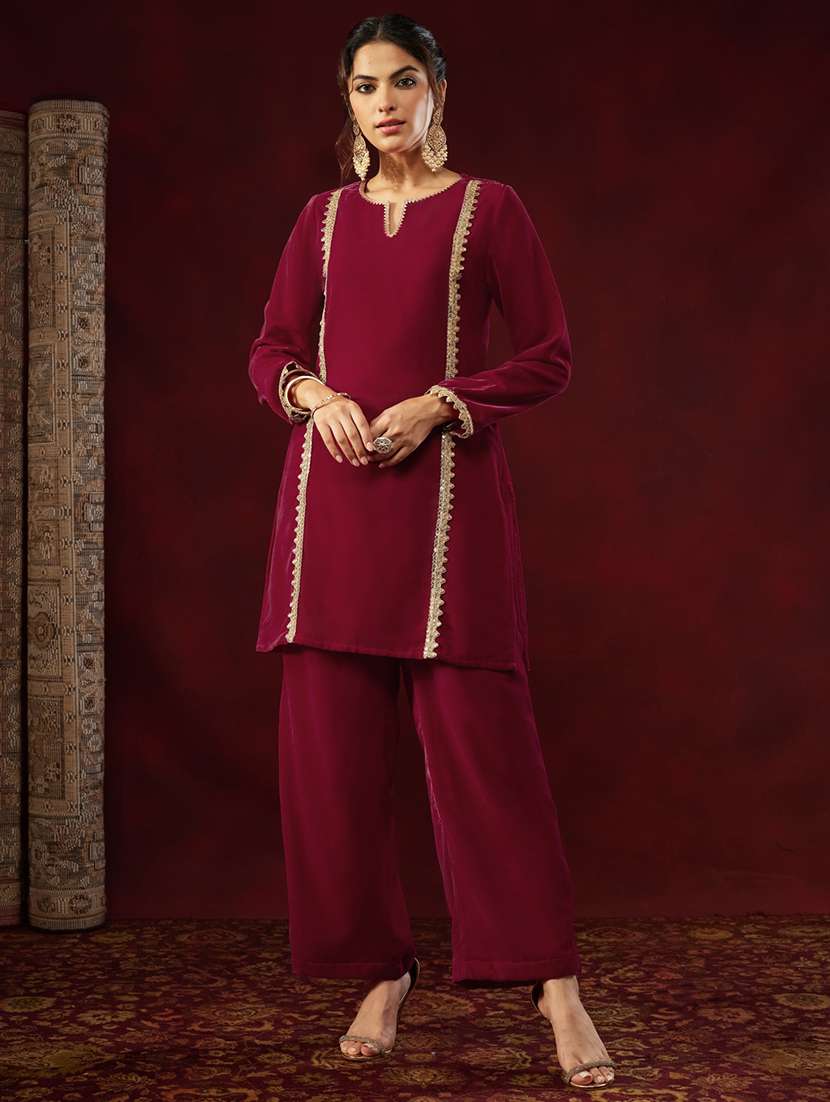 women pink co-ord set - 22440009 -  Standard Image - 2