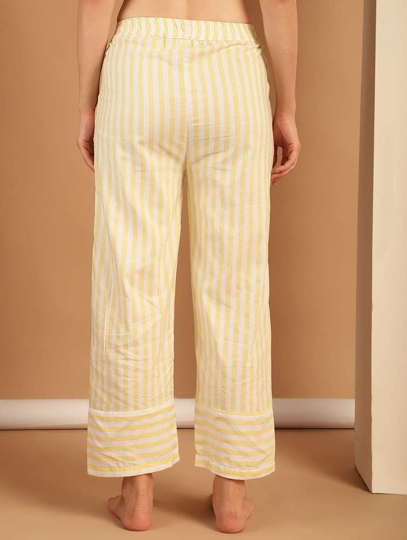 women multi colored cotton straight trouser - 22441177 -  Standard Image - 2