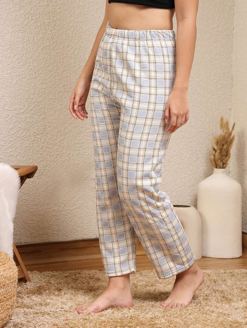 women cotton straight trouser - 22441180 -  Standard Image - 2