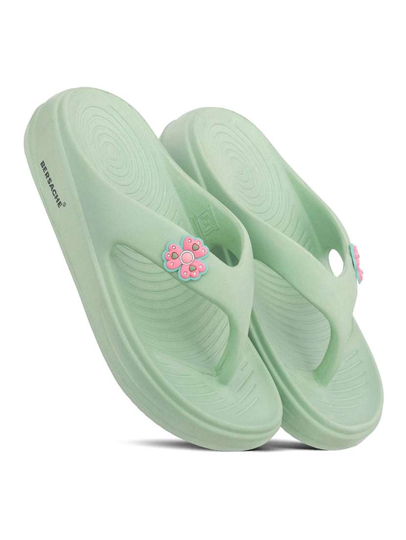 women green slip on sandal - 22441460 -  Standard Image - 2