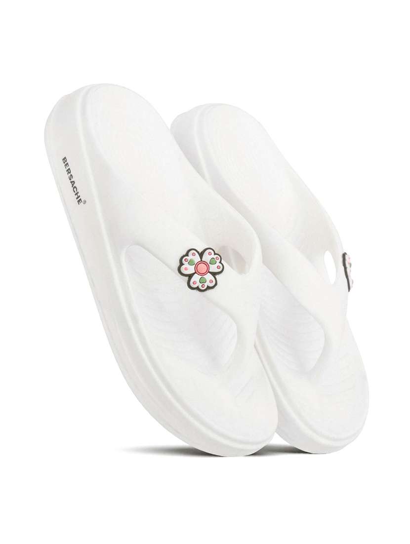 women white slip on sandal - 22441461 -  Standard Image - 2