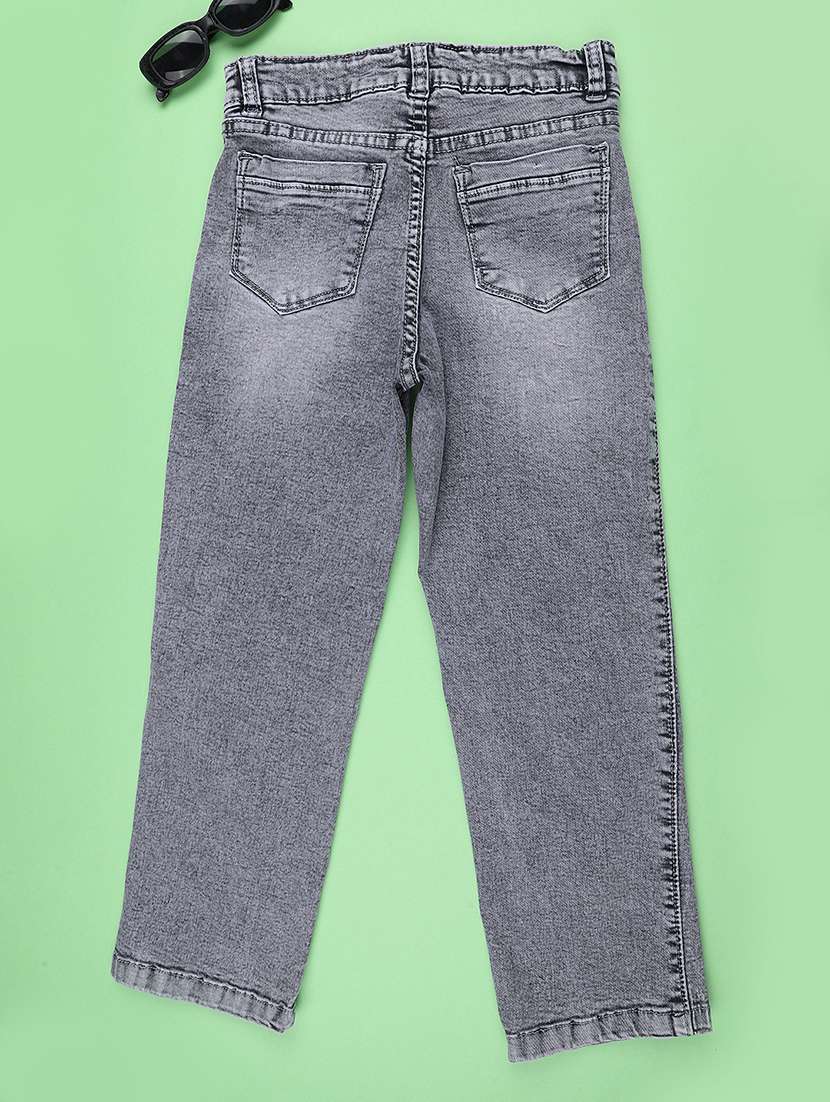 girls washed mid rise slim fit jeans - 22441557 -  Standard Image - 2