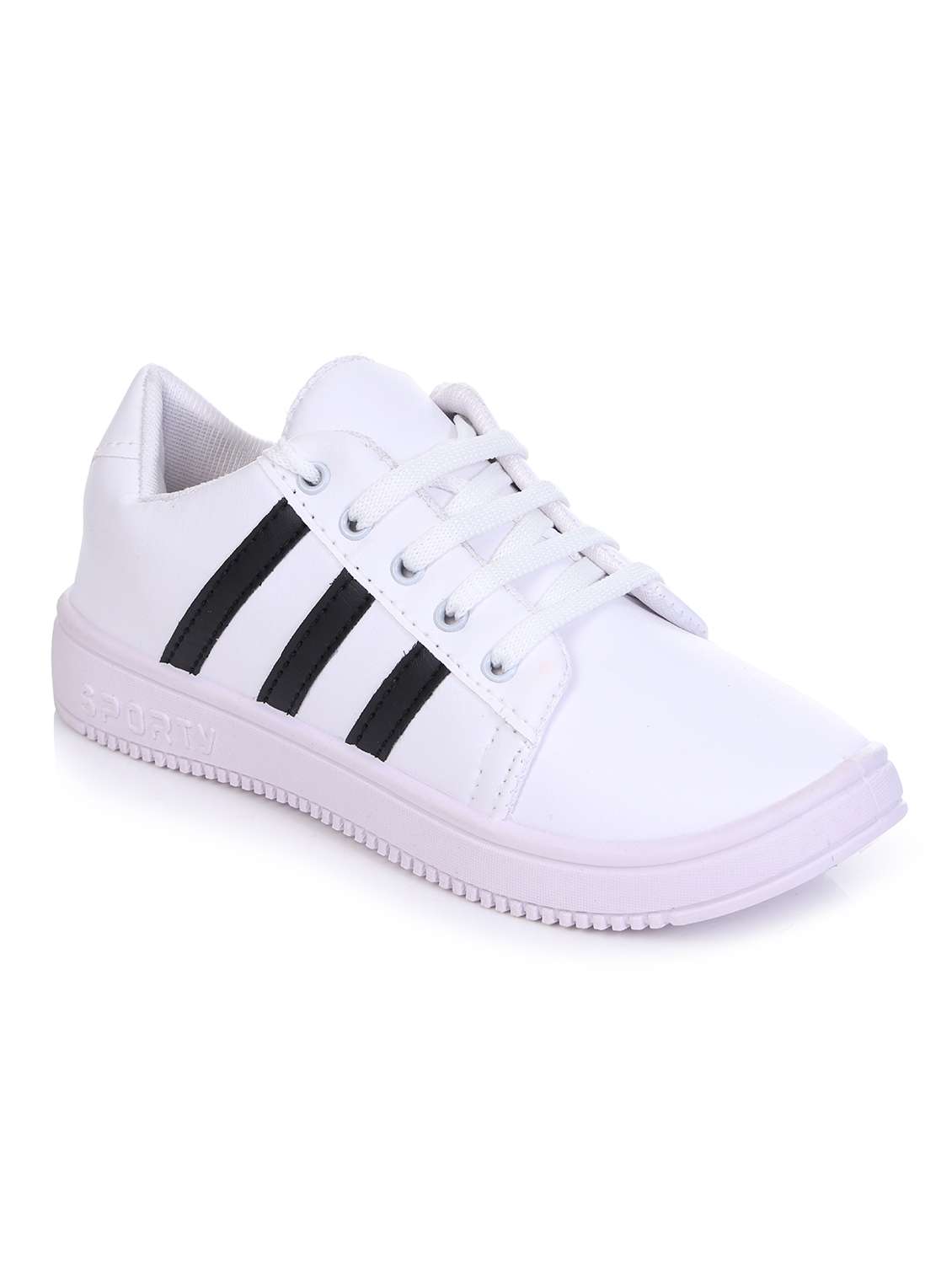 women white lace-up casual shoe