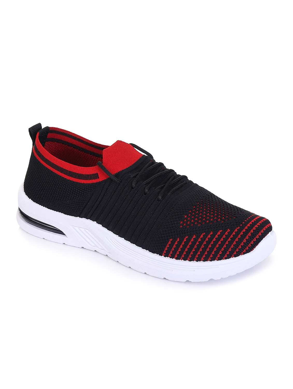 women black solid lace-up casual shoe