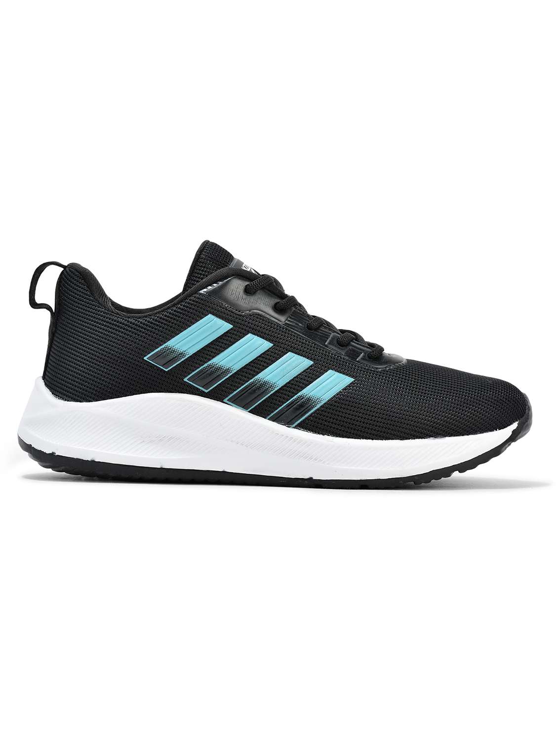 men black solid lace up sport shoe - 22442309 -  Standard Image - 2