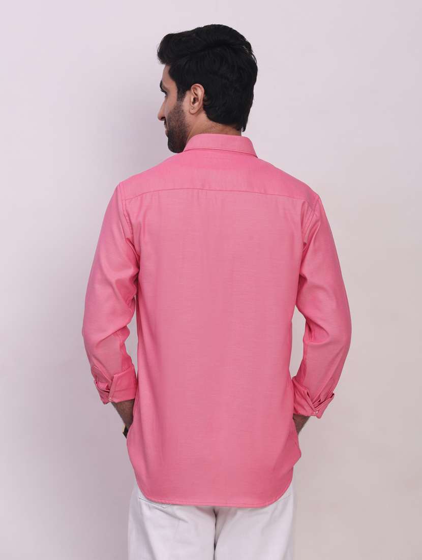 men solid long sleeve regular fit casual shirt - 22442797 -  Standard Image - 2