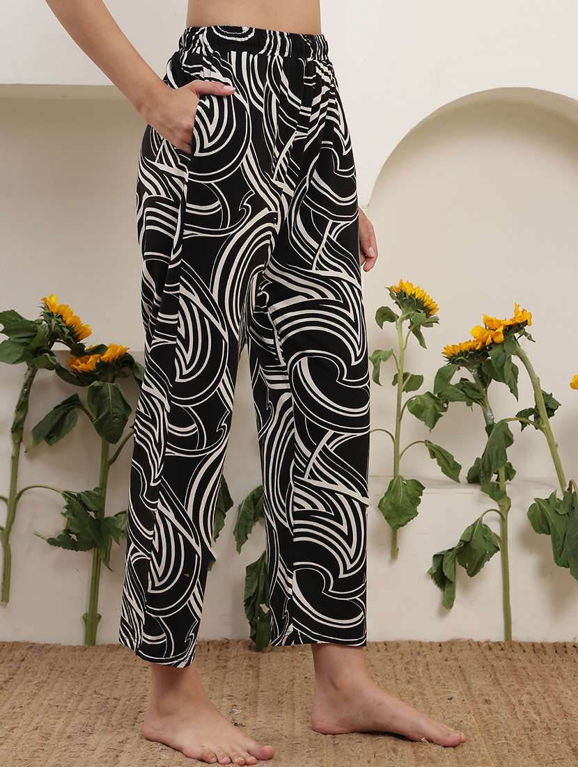 black cotton loungewear - 22443298 -  Standard Image - 2