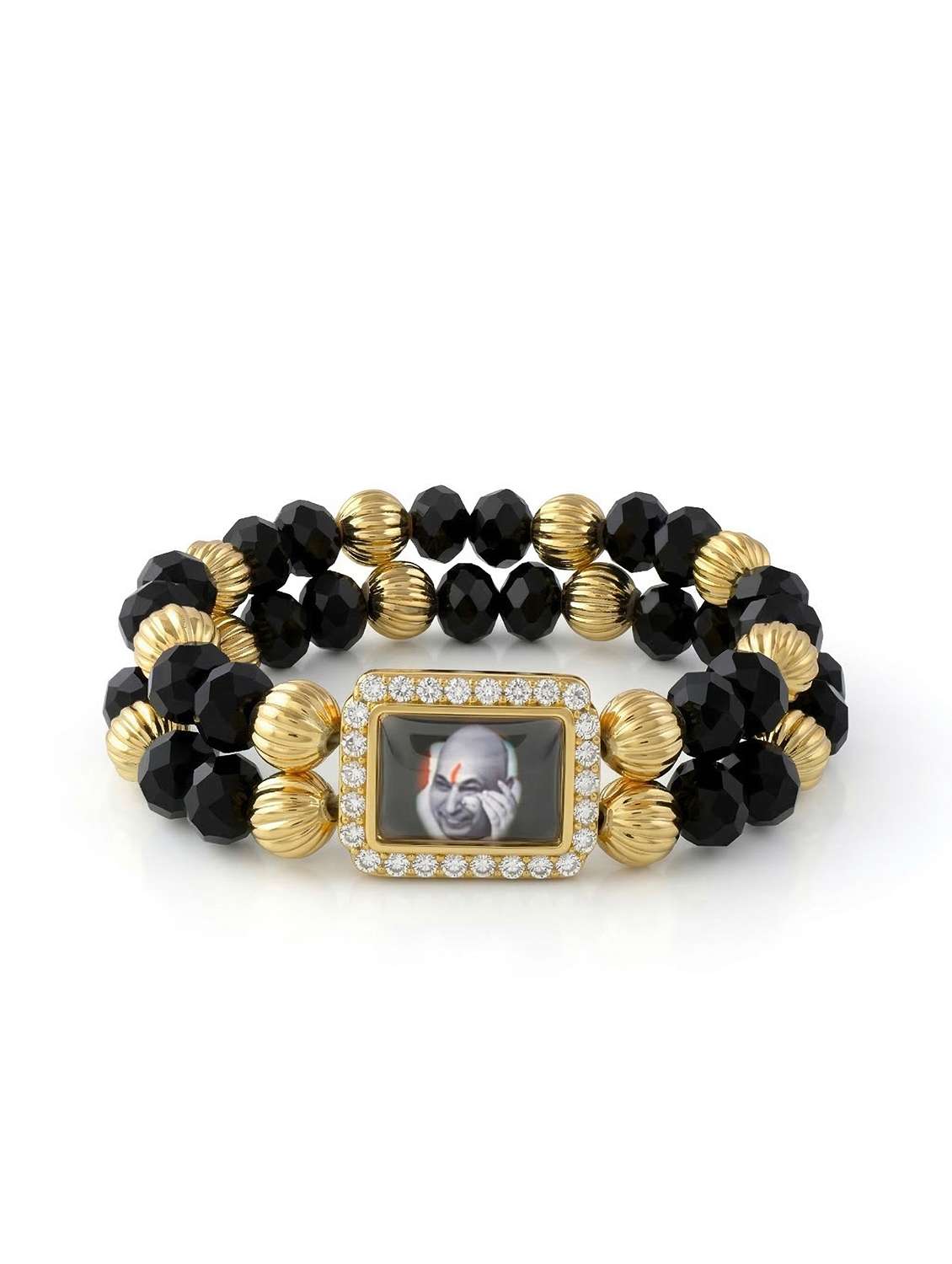 black crystal bangle  bracelet - 22443345 -  Standard Image - 2