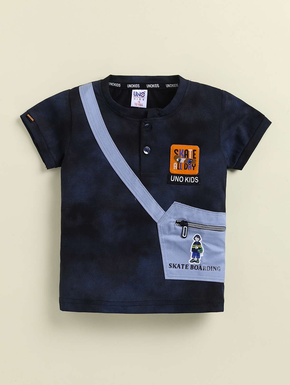 boys printed t-shirt and shorts co-ord set - 22443354 -  Standard Image - 2