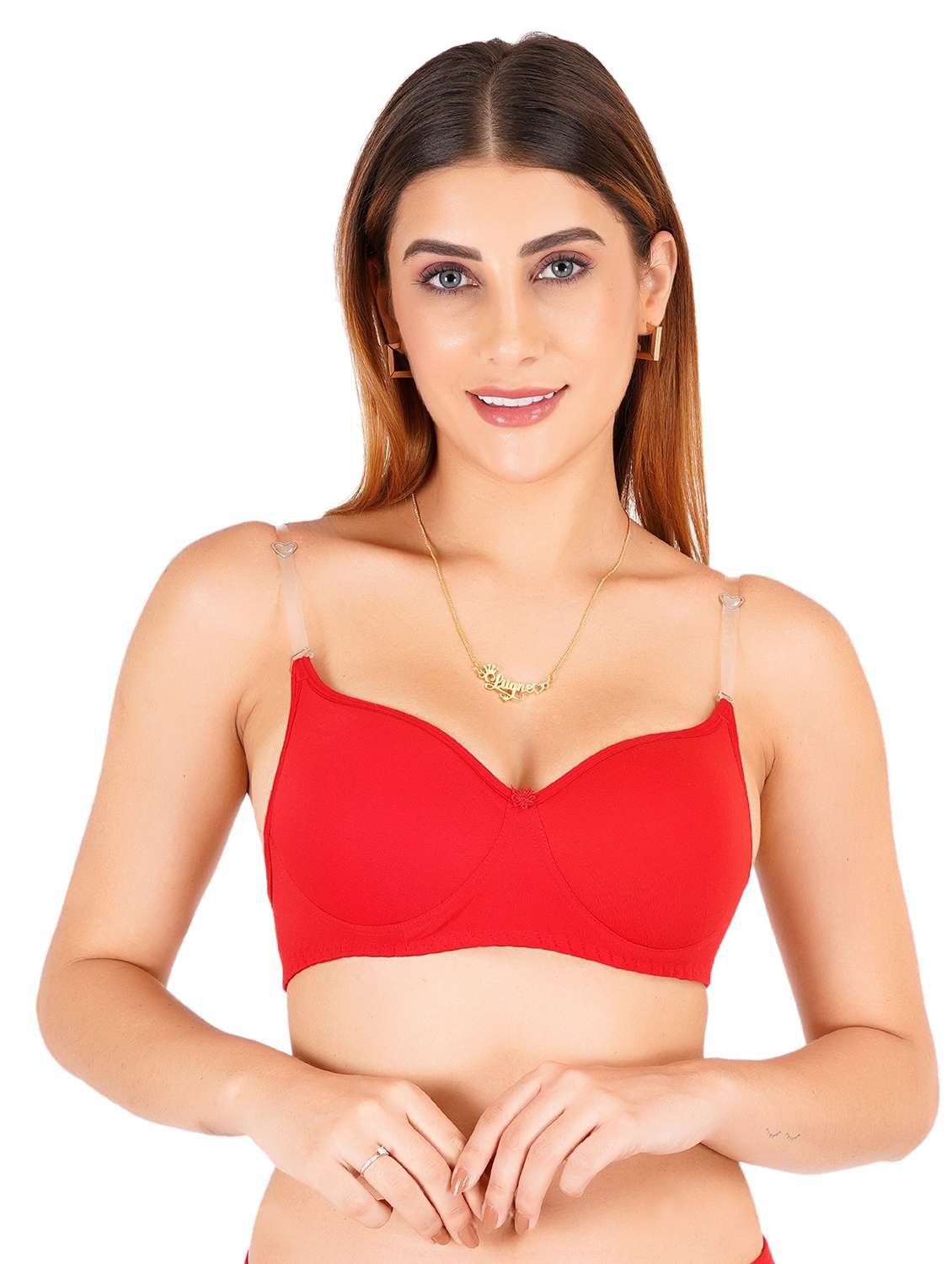 women pack of 2 non padded bra - 22443738 -  Standard Image - 2