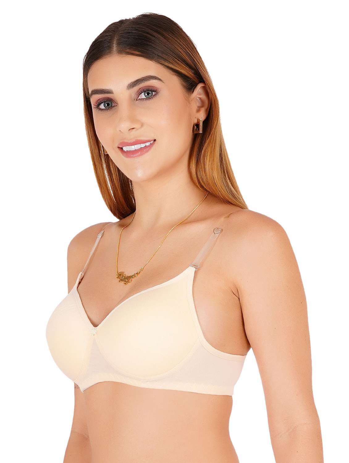 women pack of 2 non padded bra - 22443765 -  Standard Image - 2